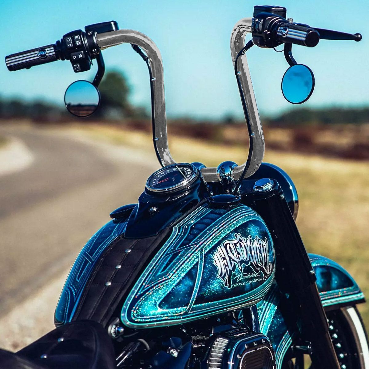 エルトキシコ・エイプハンドルルバー 35cm (ロウスチール)