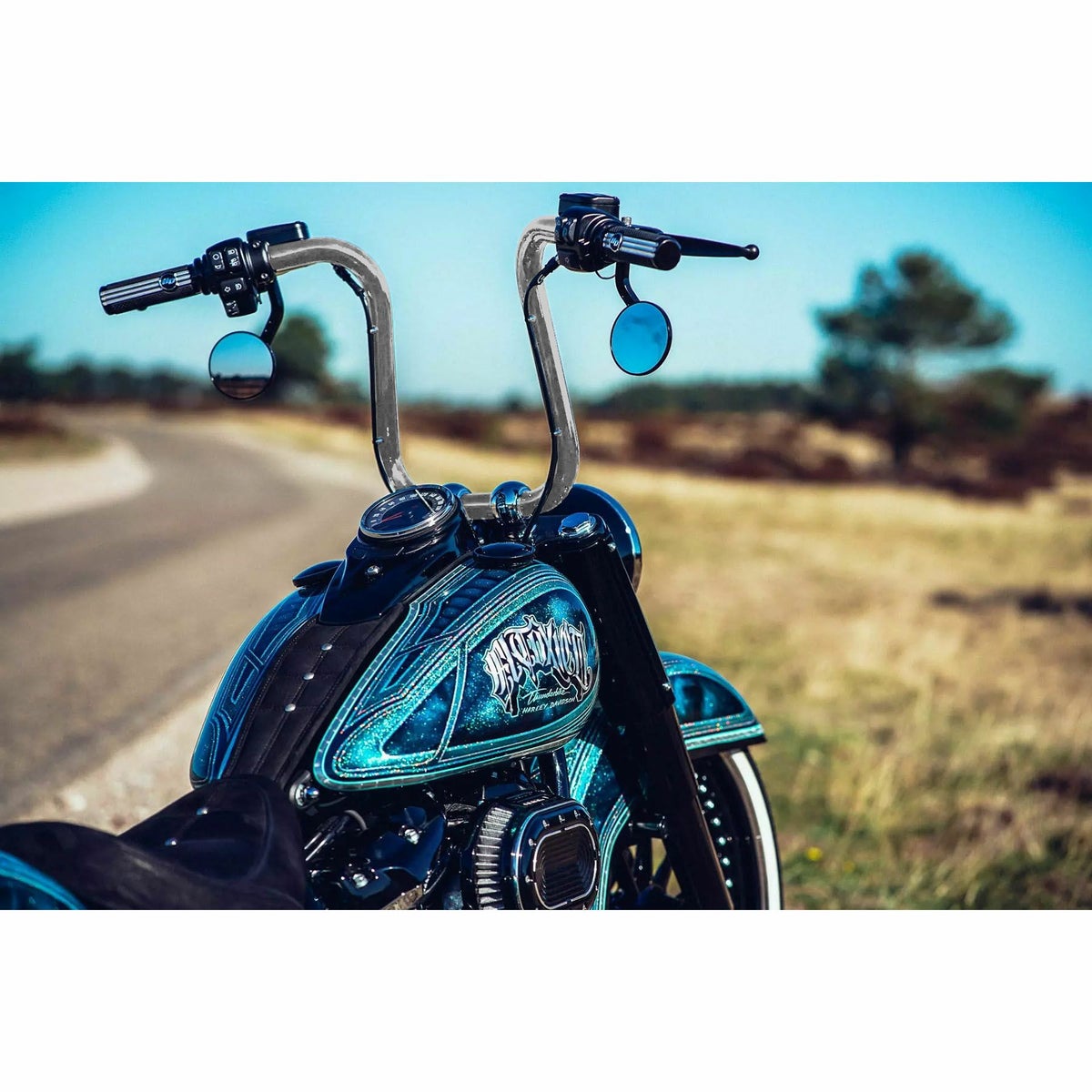 エルトキシコ・エイプハンドルルバー 35cm (ロウスチール)2