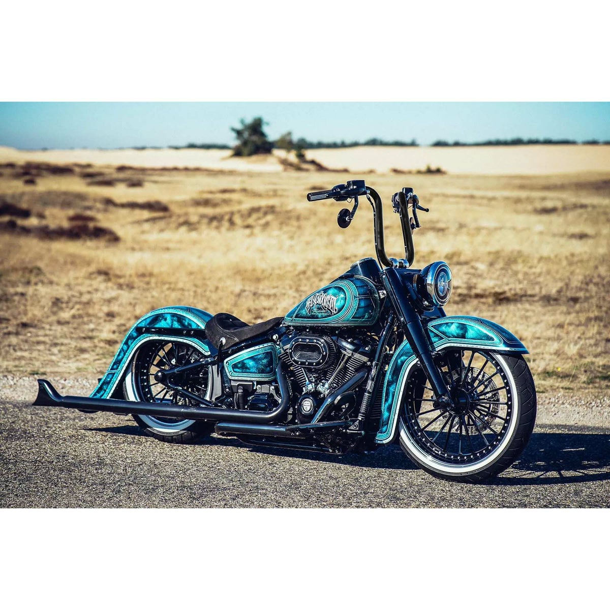 エルトキシコ・エイプハンドルルバー 35cm (マットブラック)2