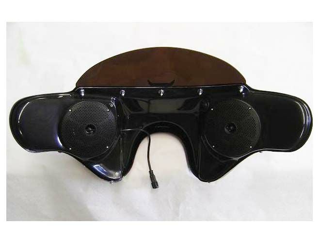 スポーツスター用フェアリング (スピーカー組み込み)-02