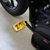 スピードラ ハーレー アルミ削り出しシフトペグ 角型 (ゴールド)