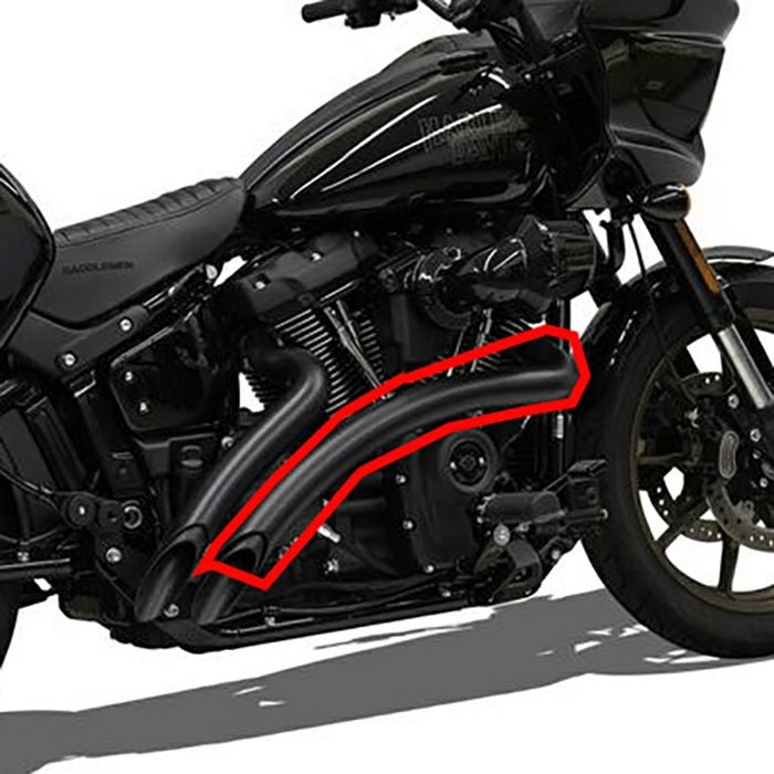 Sweeper Radius マフラー1S21FB 用 フロントヒートシールド (ブラック)