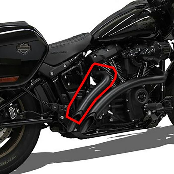 Sweeper Radius マフラー1S21FB 用 リアヒートシールド (ブラック)