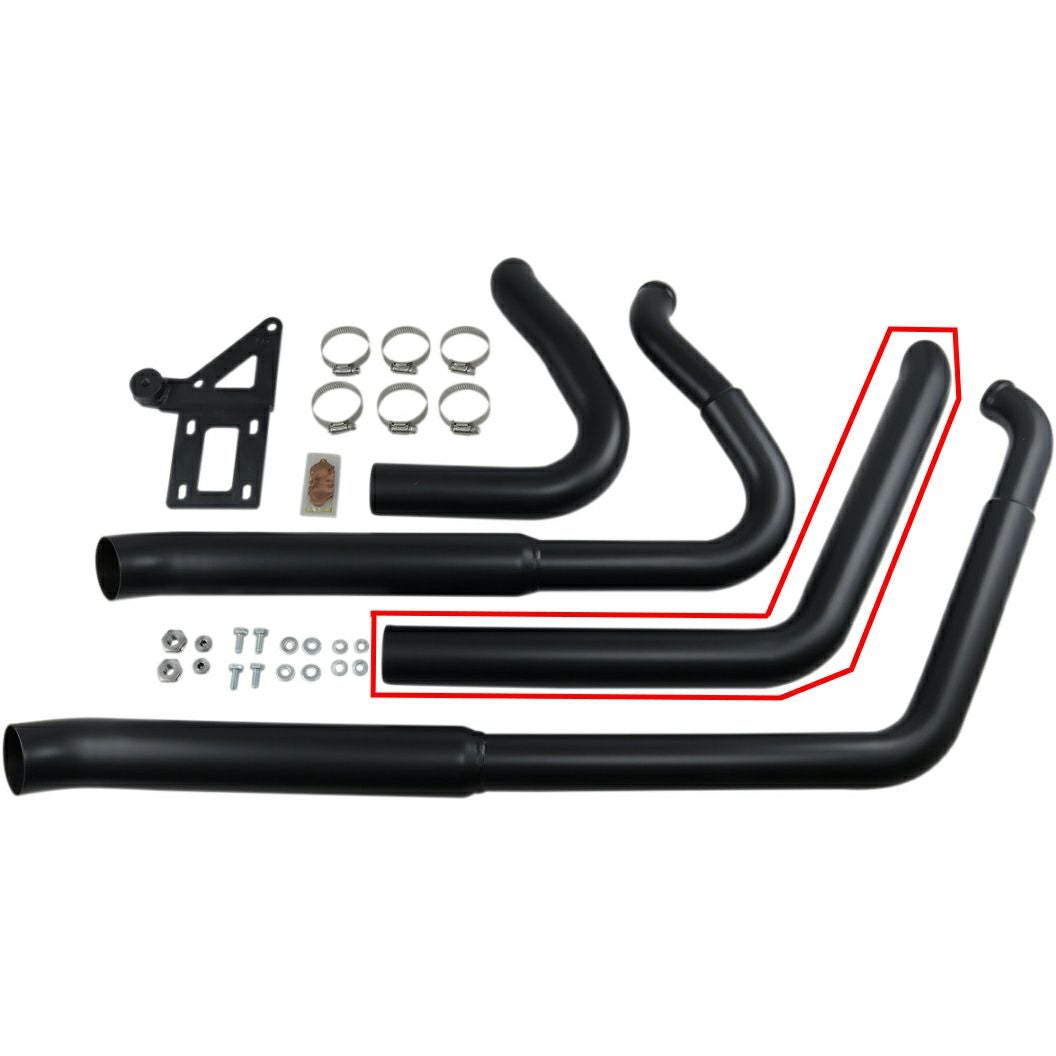 Pro Street ターンアウトマフラー1S34DB 用 フロントヒートシールド (ブラック)1