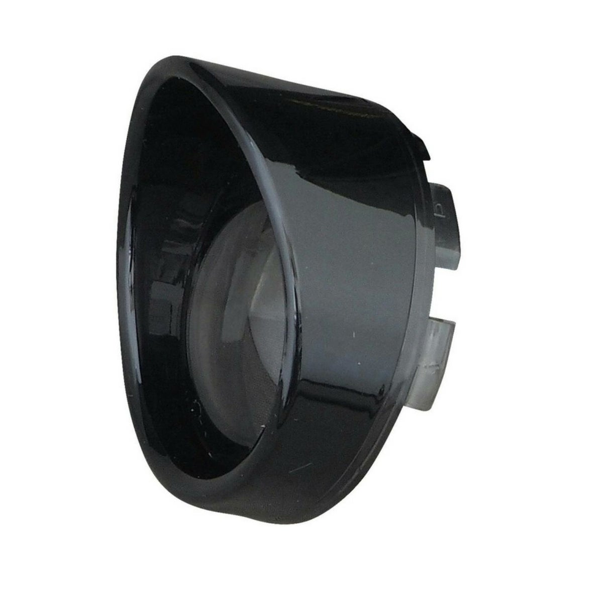 ブラックバイザースタイル ベゼルレンズ スモーク 2個セットスモーク ブランド