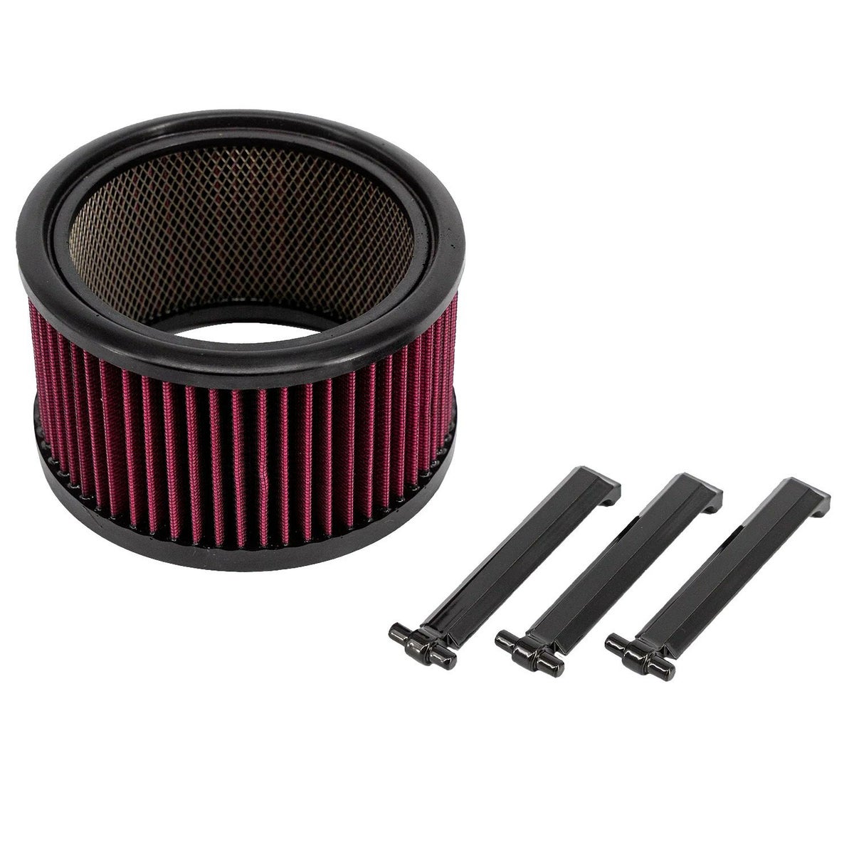 アサルト エアクリーナー用 ビッグパワーフィルターキット (グロスブラック)