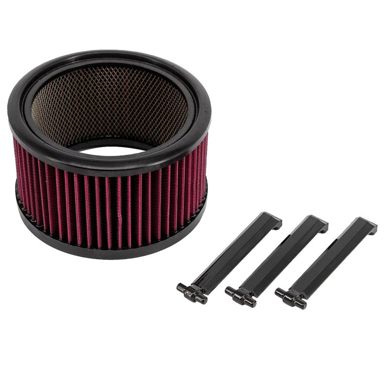 アサルト エアクリーナー用 ビッグパワーフィルターキット (グロスブラック)
