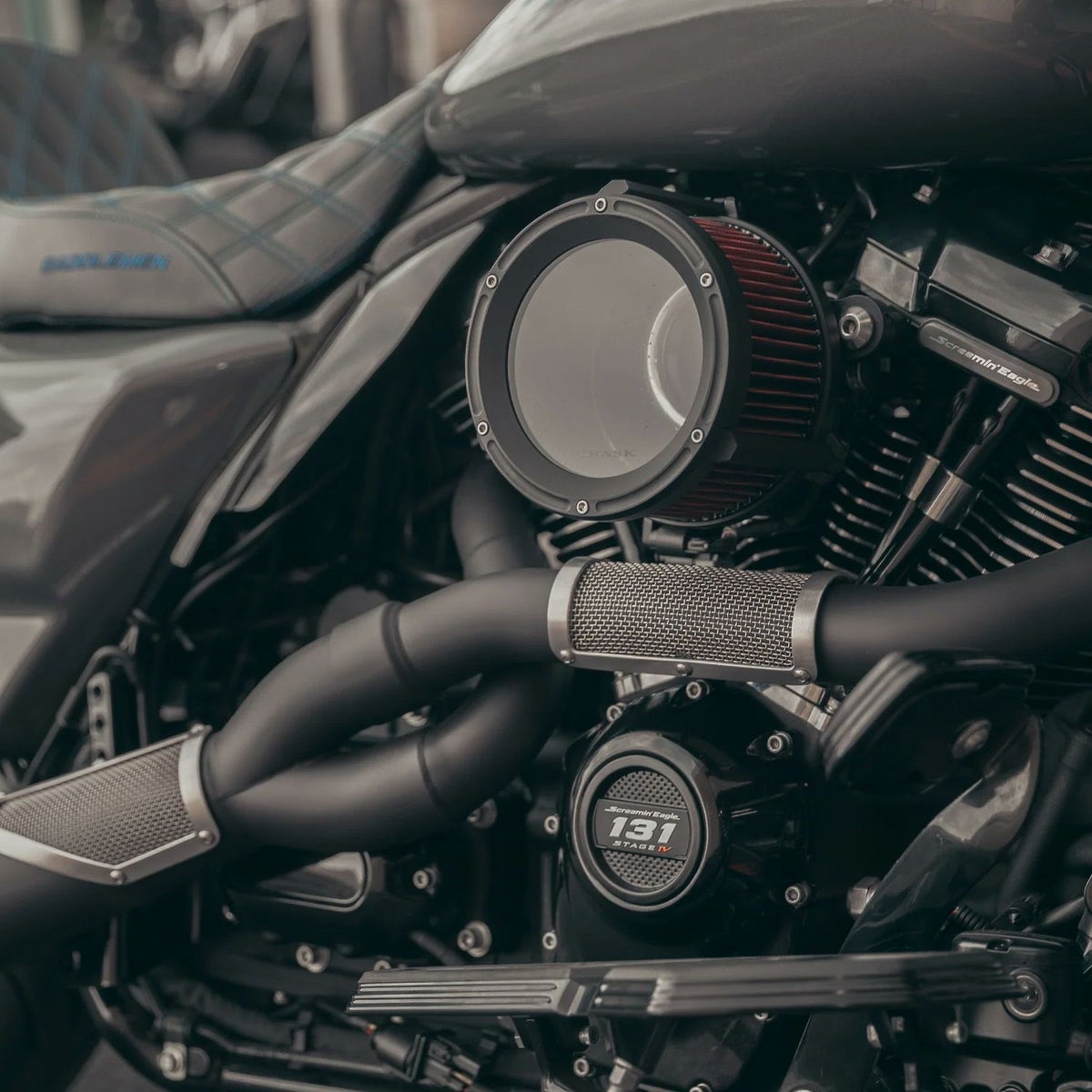 アサルト エアクリーナー用 ビッグパワーフィルターキット (マットブラック)2