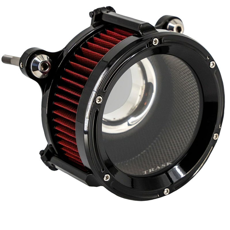 アサルト ハイフローエアクリーナー 68ｍｍスロットルボディ用 (グロスブラック)