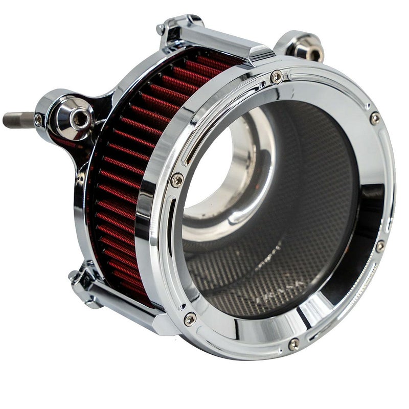 アサルト ハイフローエアクリーナー 68ｍｍスロットルボディ用 (クローム)