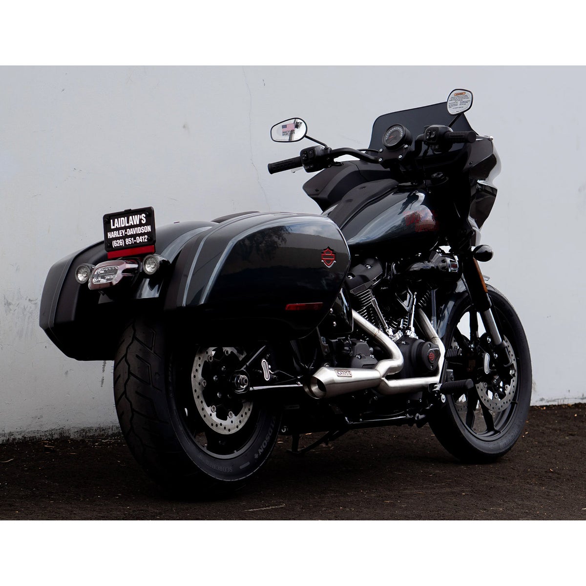 Cone Sweeper 2-1フルエキゾーストマフラー (ステンレス)3