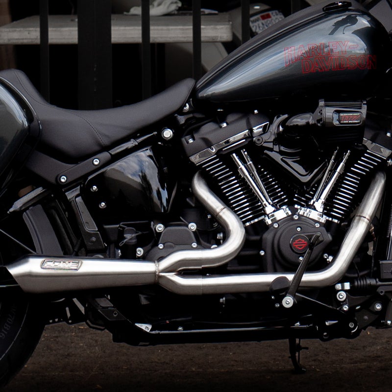 Cone Sweeper 2-1フルエキゾーストマフラー (ステンレス)