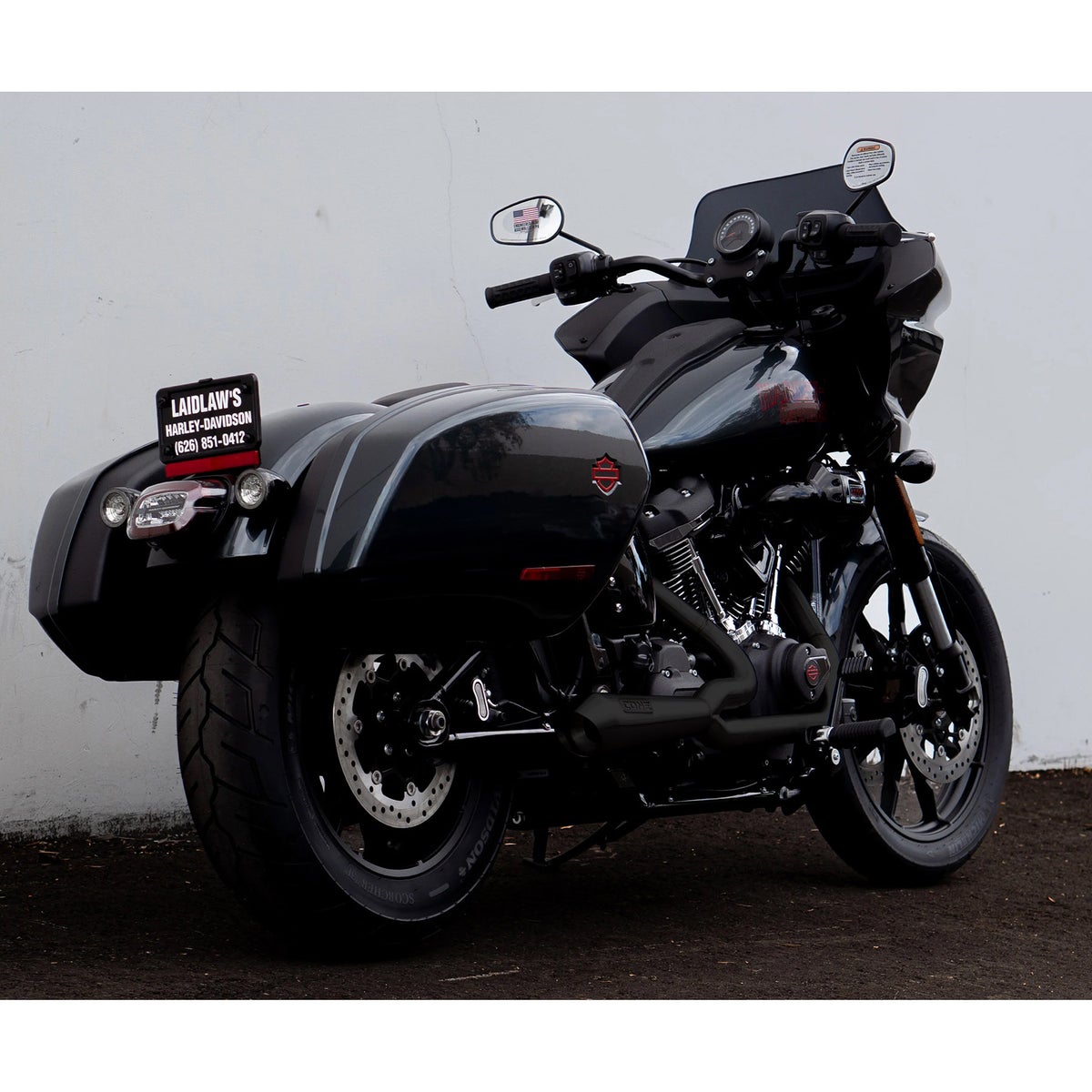 Cone Sweeper 2-1フルエキゾーストマフラー (ブラック)3