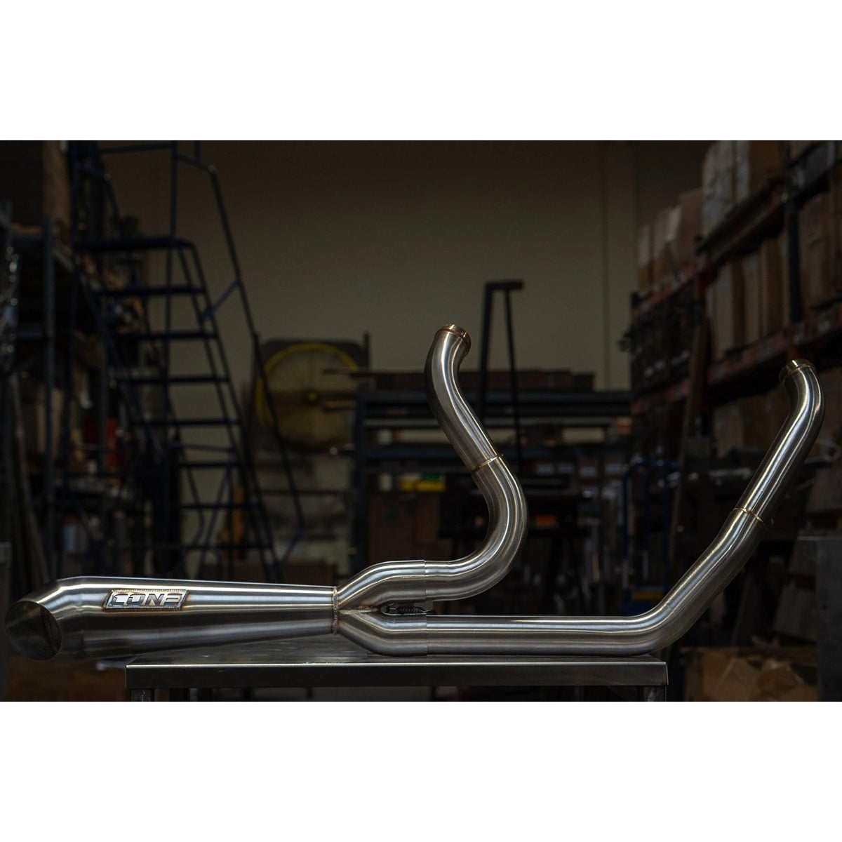 Breakaway 2-1フルエキゾーストマフラー (ステンレス)3