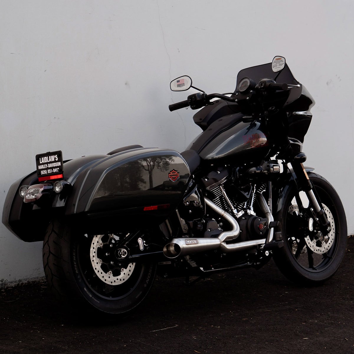 Breakaway 2-1フルエキゾーストマフラー (ステンレス)1