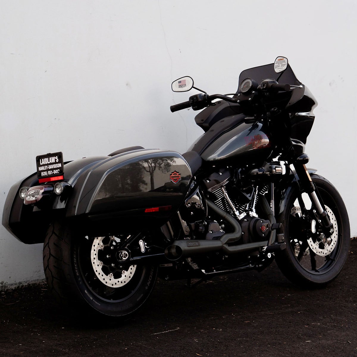 Breakaway 2-1フルエキゾーストマフラー (ブラック)3