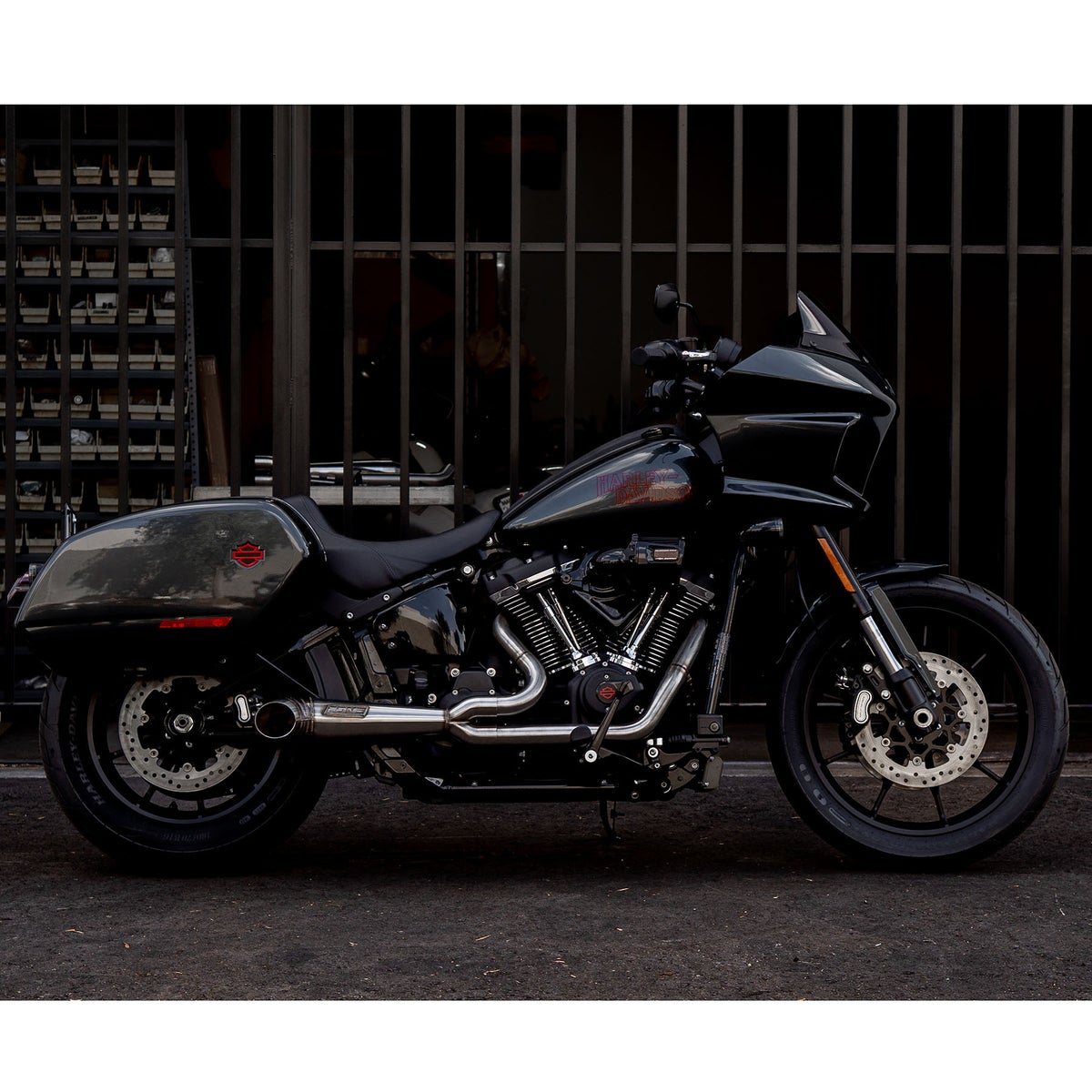 Turnout 2-1フルエキゾーストマフラー (ステンレス)2