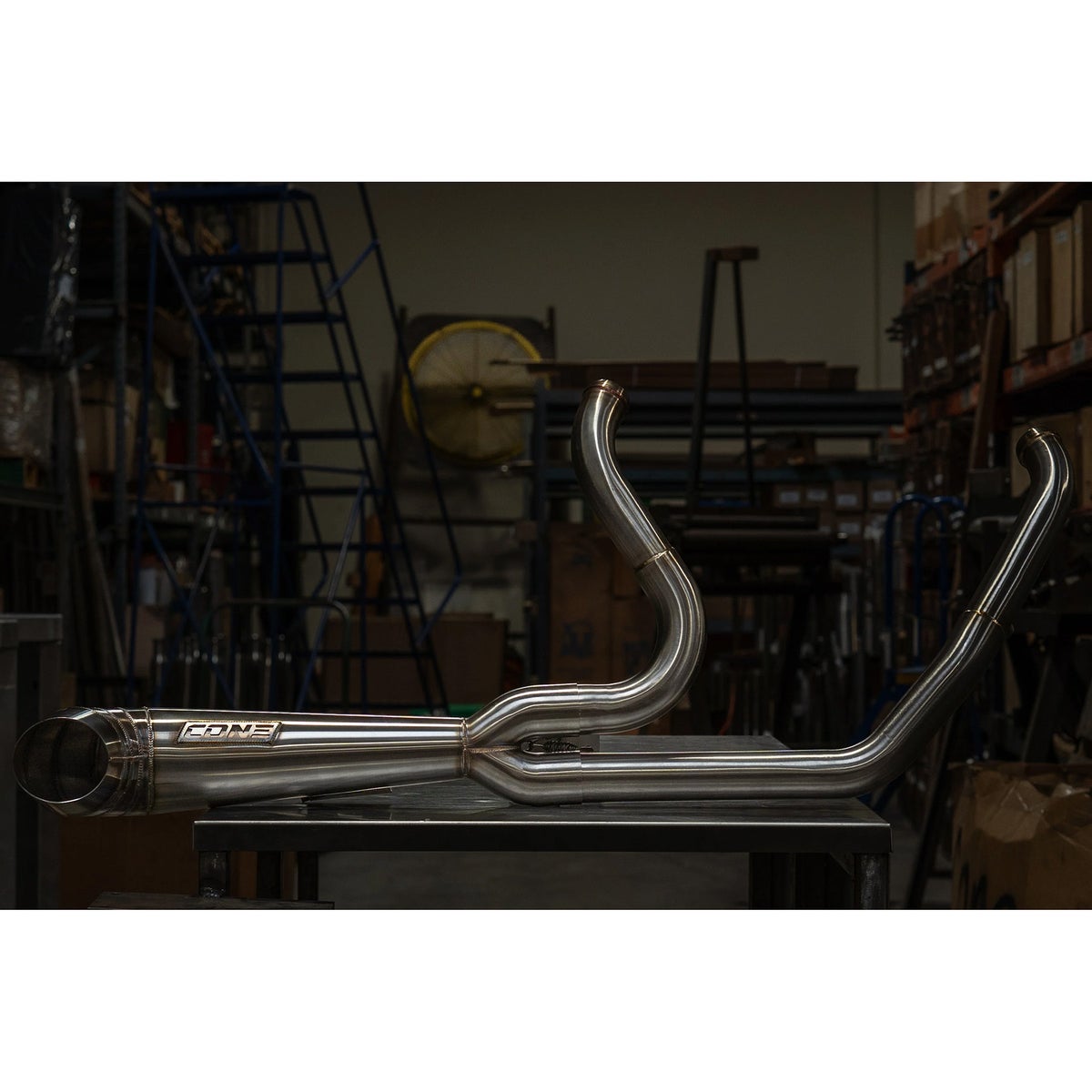 Turnout 2-1フルエキゾーストマフラー (ステンレス)5