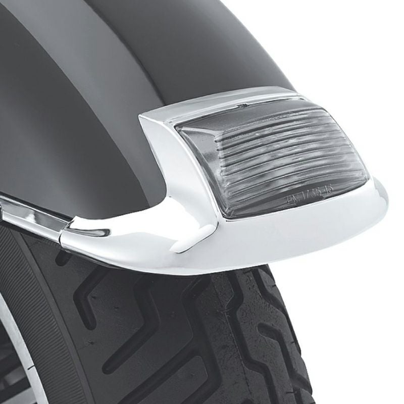 LED フェンダーチップ スモークレンズ フロントフェンダー用 |ハーレー