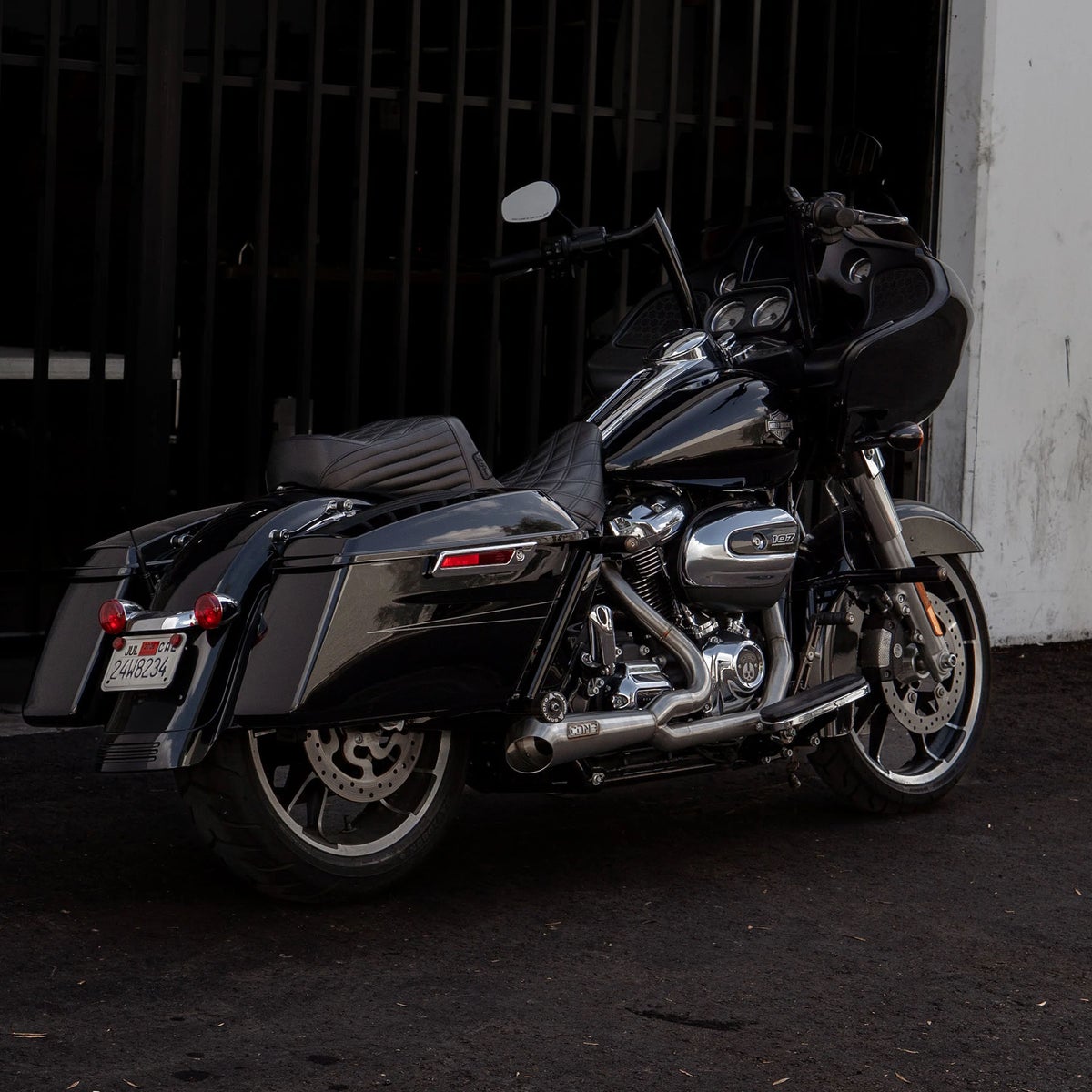 Breakaway 2-1フルエキゾーストマフラー (ステンレス)1