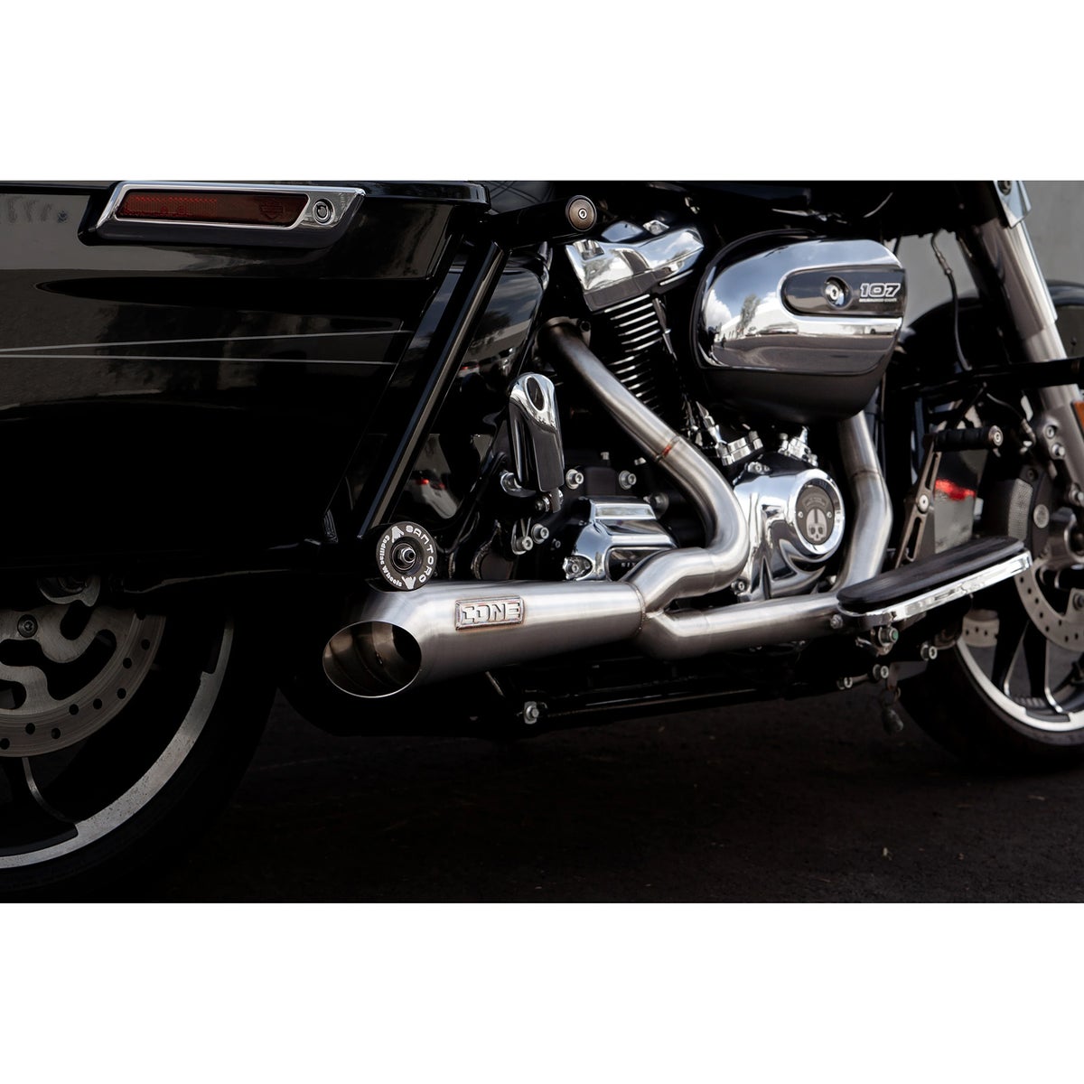 Breakaway 2-1フルエキゾーストマフラー (ステンレス)4