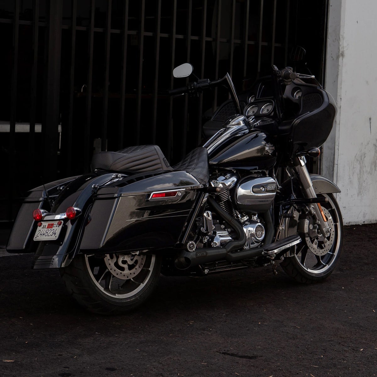 Breakaway 2-1フルエキゾーストマフラー (ブラック)2