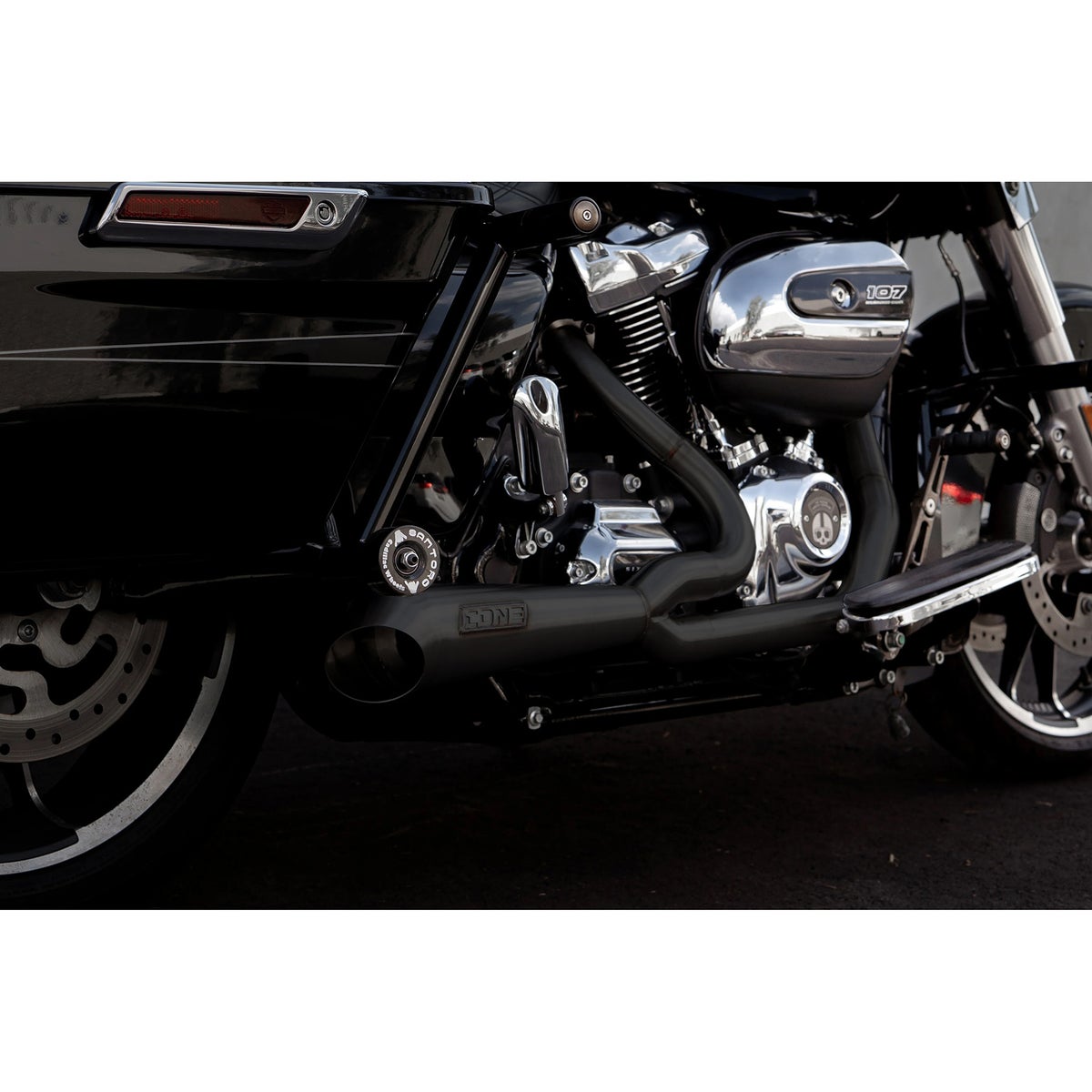 Breakaway 2-1フルエキゾーストマフラー (ブラック)3