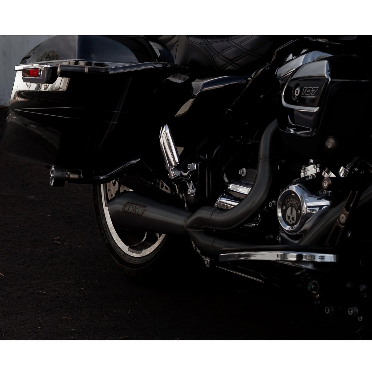 Breakaway 2-1フルエキゾーストマフラー (ブラック)4