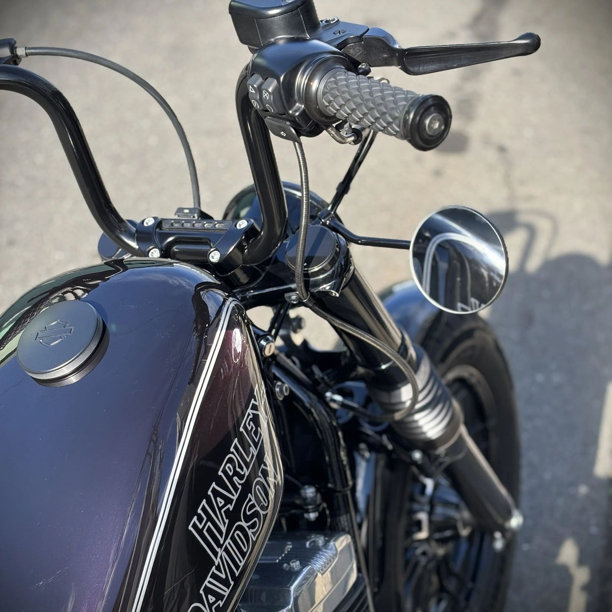 フォーティーエイト用 フォークマウントミラーキット4