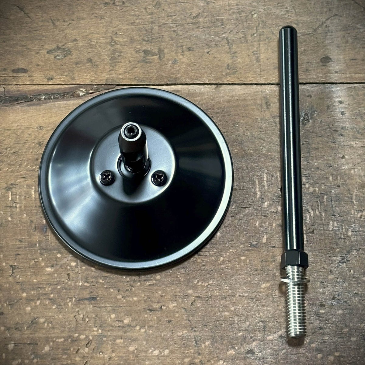 39mmフォーク用 フォークマウントミラーキット (ブラック)4