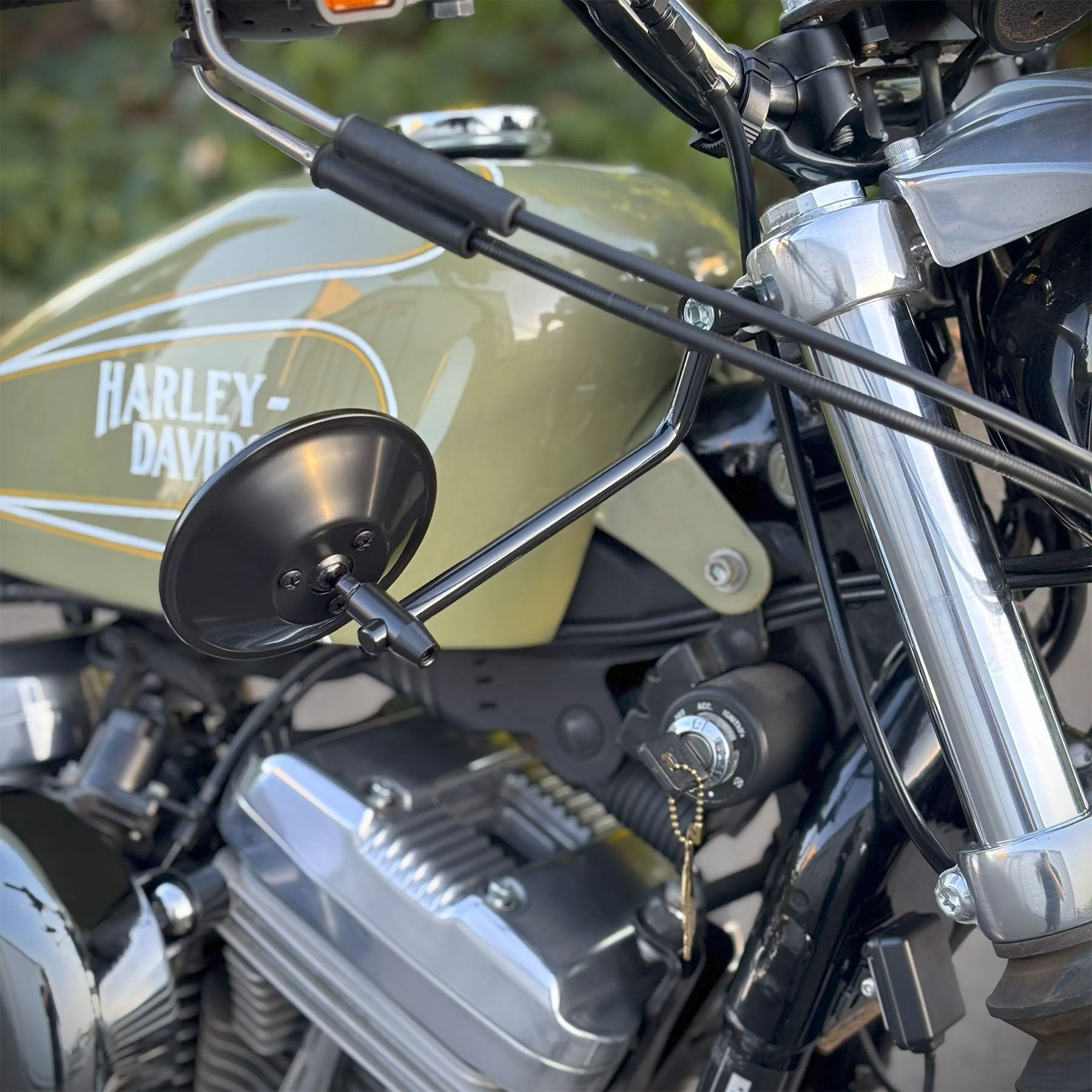 ハーレー用 ミラーエクステンション、アダプター等