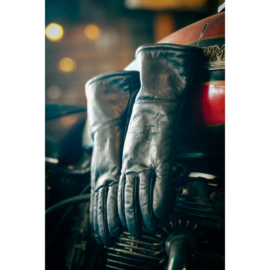  FREAKMOUNT ガントレット 防寒レザーグローブ1