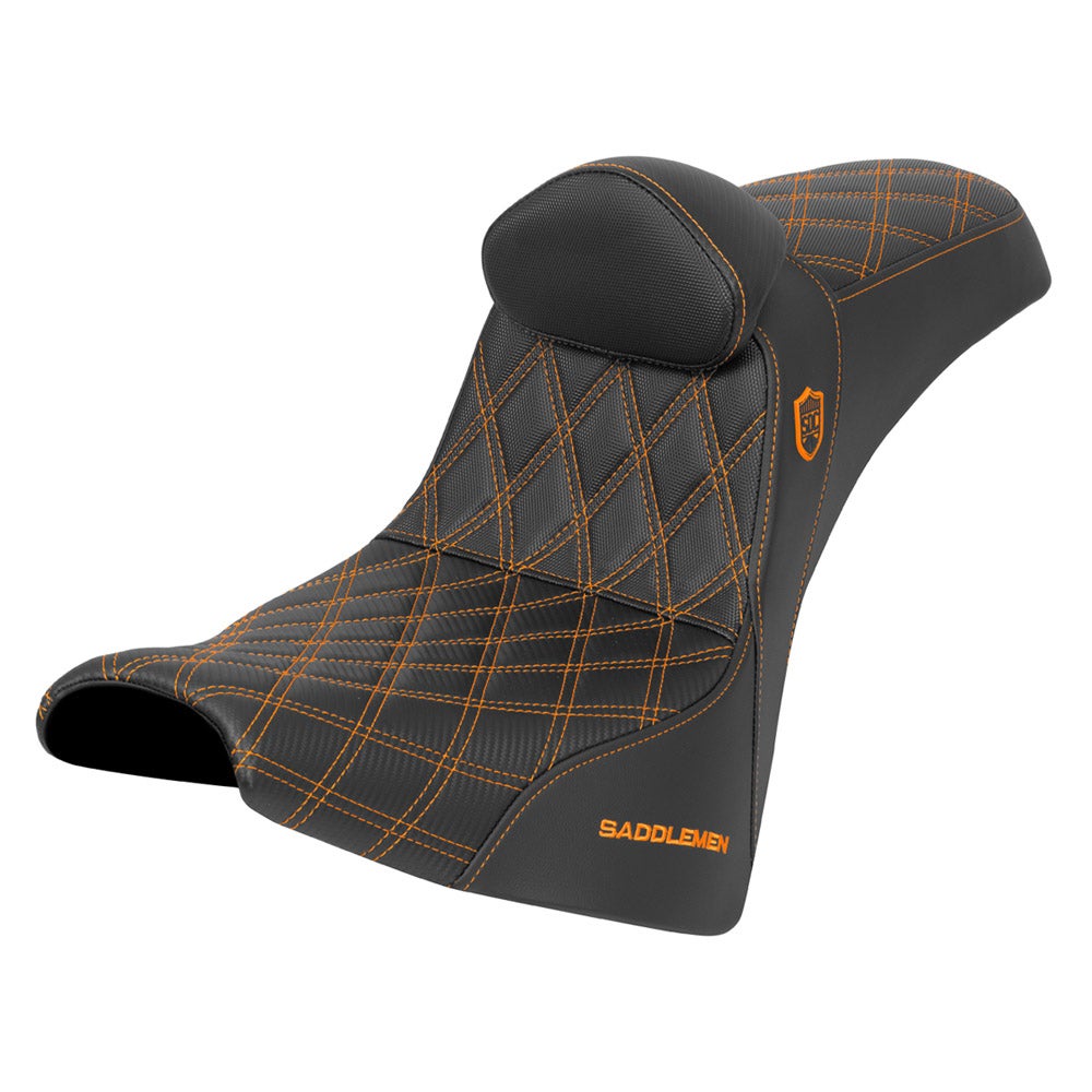 サドルマン SDC パフォーマンス グリッパーシート バックレスト付
