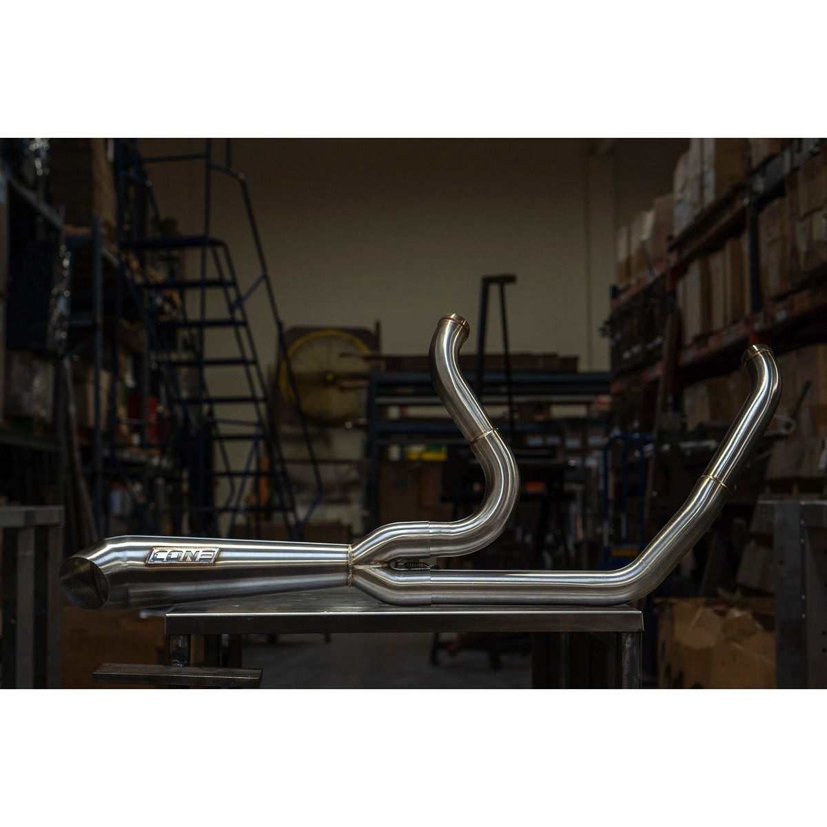 Breakaway 2-1フルエキゾーストマフラー (ステンレス)4