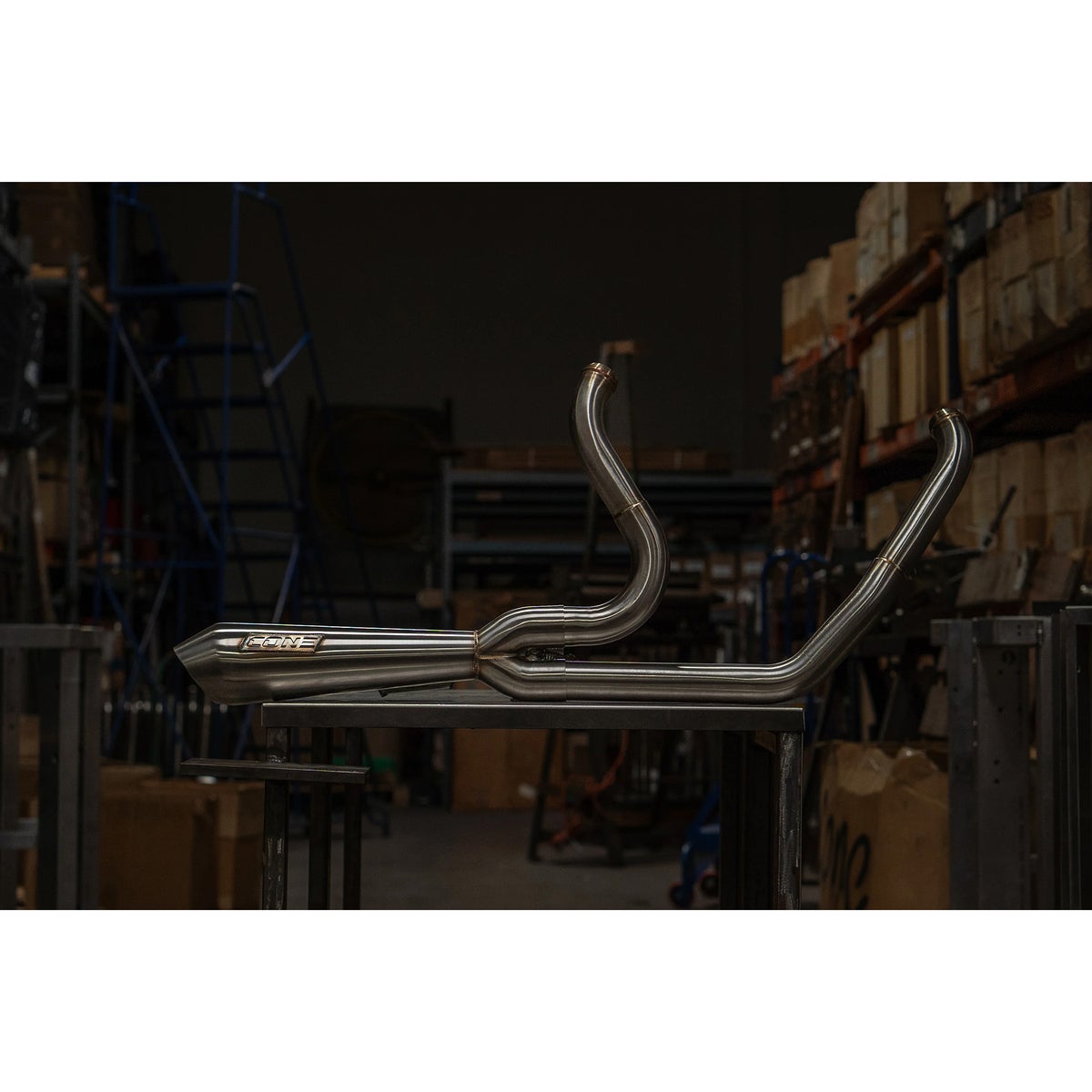 Sweeper 2-1フルエキゾーストマフラー (ステンレス)1