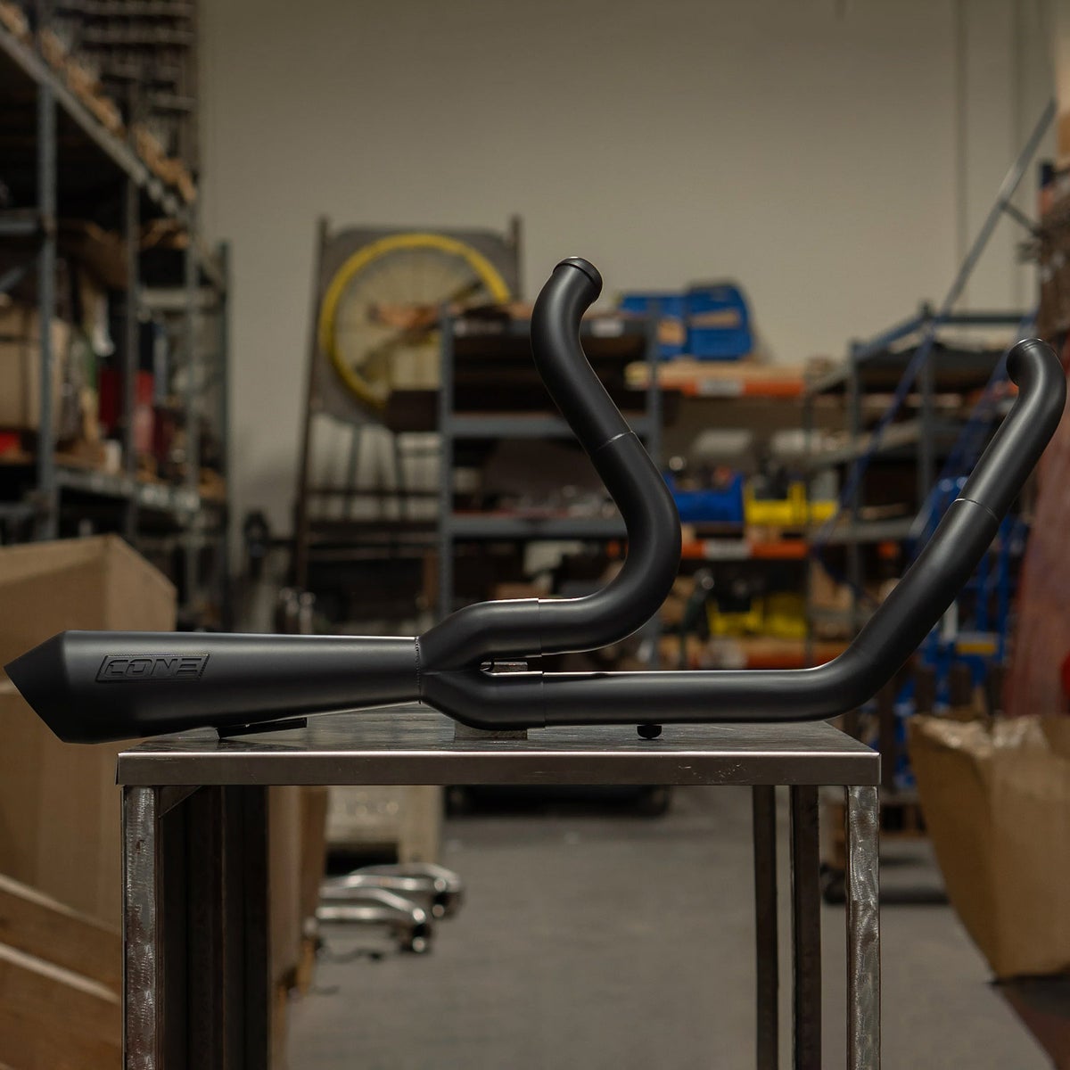 Sweeper 2-1フルエキゾーストマフラー (ブラック)