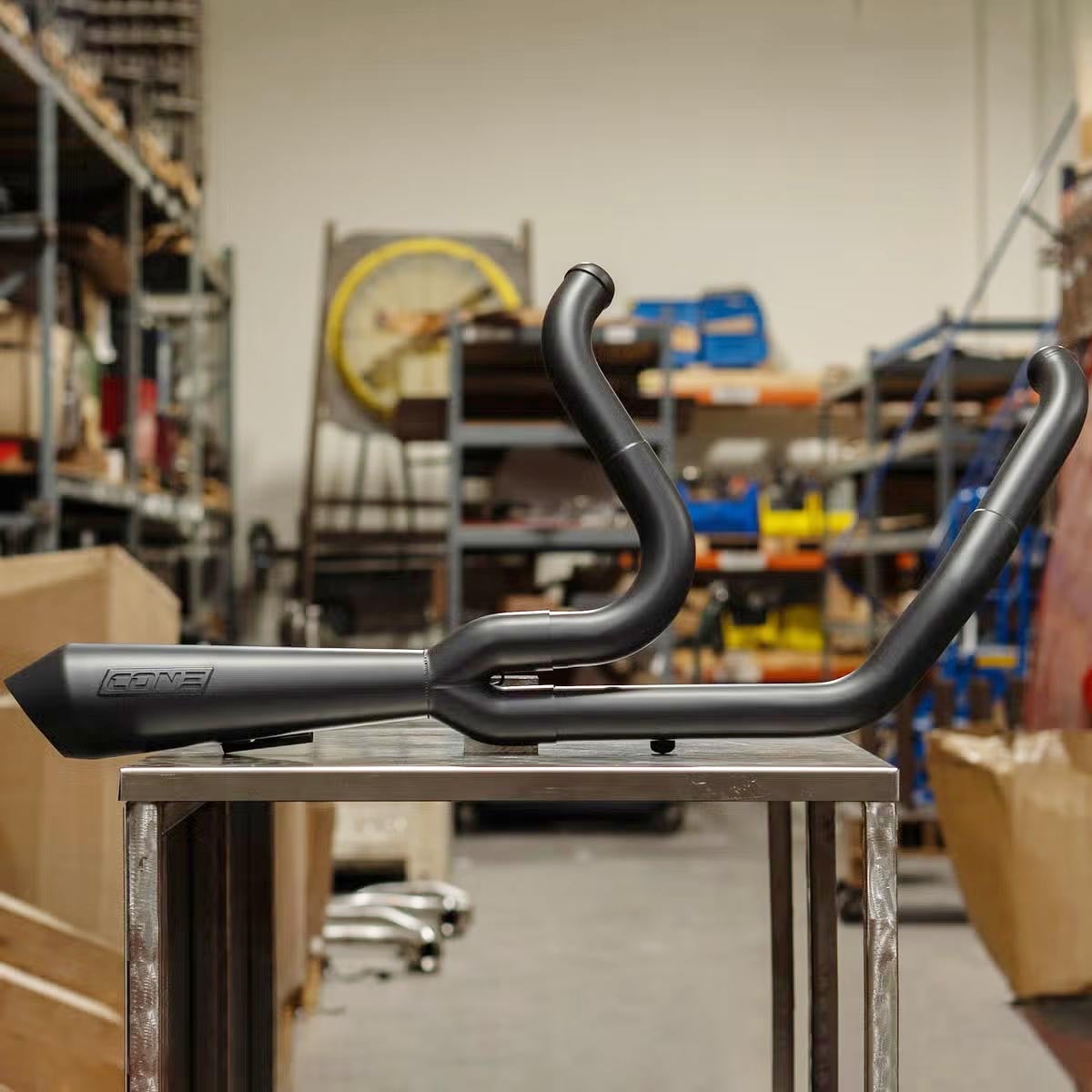 Sweeper 2-1フルエキゾーストマフラー (ブラック)