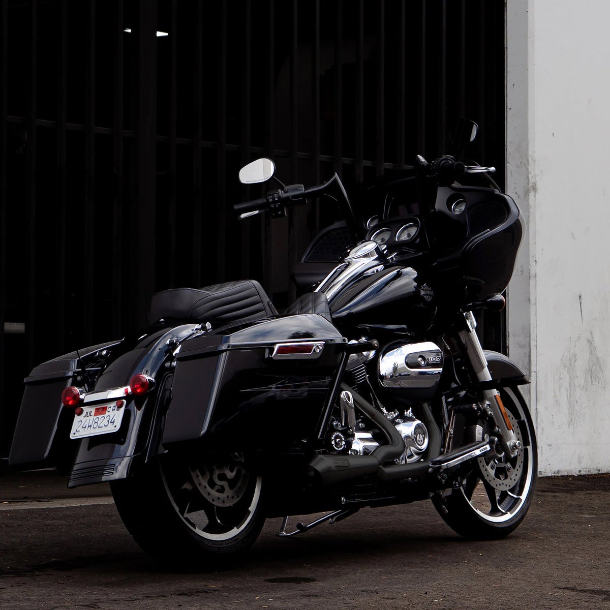 Sweeper 2-1フルエキゾーストマフラー (ブラック)3