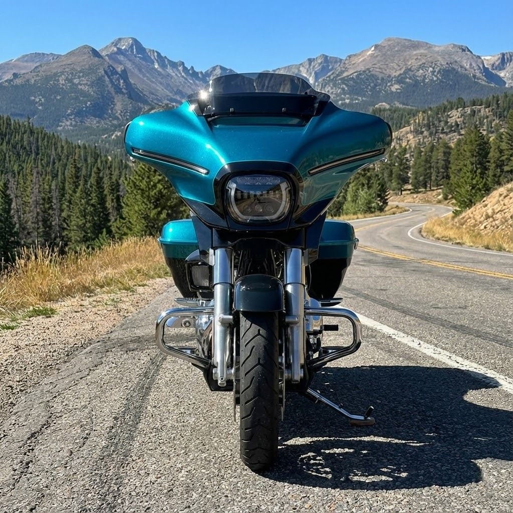 2024以降 FLHXモデル HALOMAKER LEDヘッドライト ブラック HOGWORKZ ホグワークズ 3