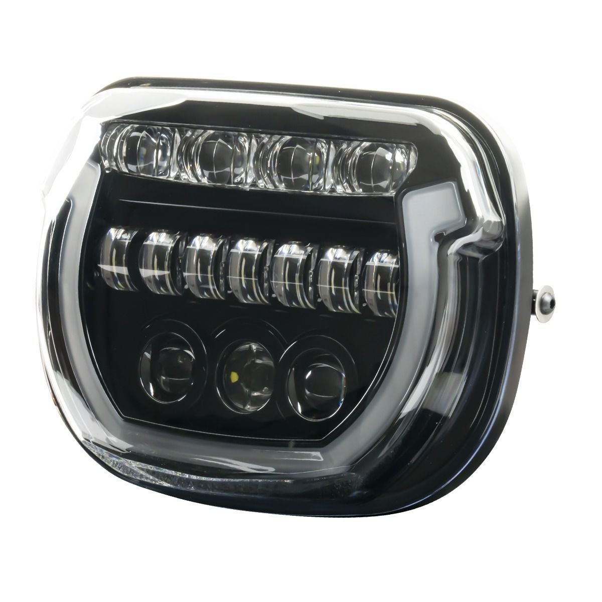 2024以降 FLHXモデル HALOMAKER LEDヘッドライト ブラック HOGWORKZ ホグワークズ 7