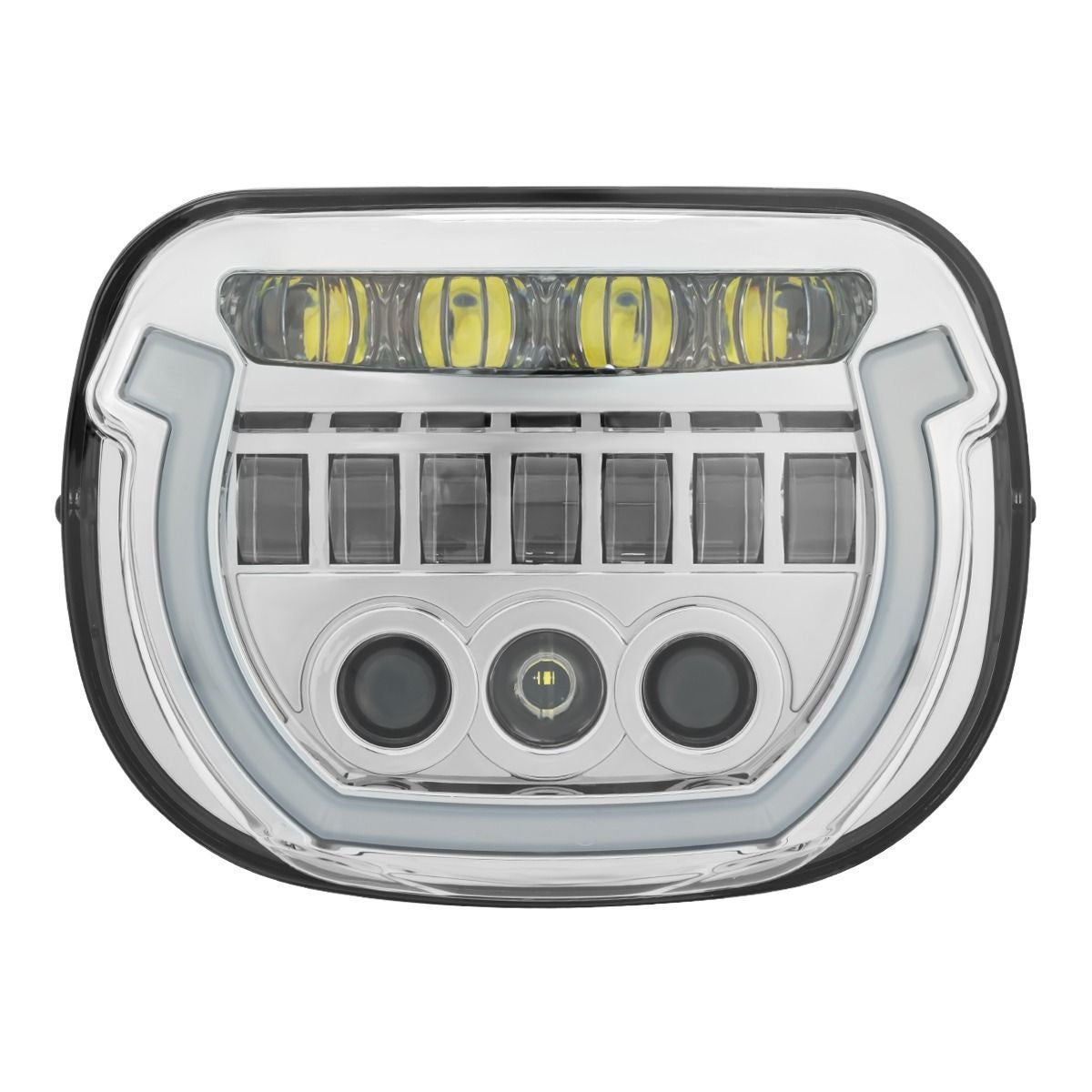 2024以降 FLHXモデル HALOMAKER LEDヘッドライト クローム HOGWORKZ ホグワークズ 6