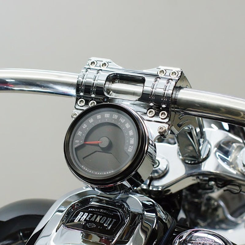 ノイズ 6.5インチ プルバックライザー ラウンドメーター用 (クローム)