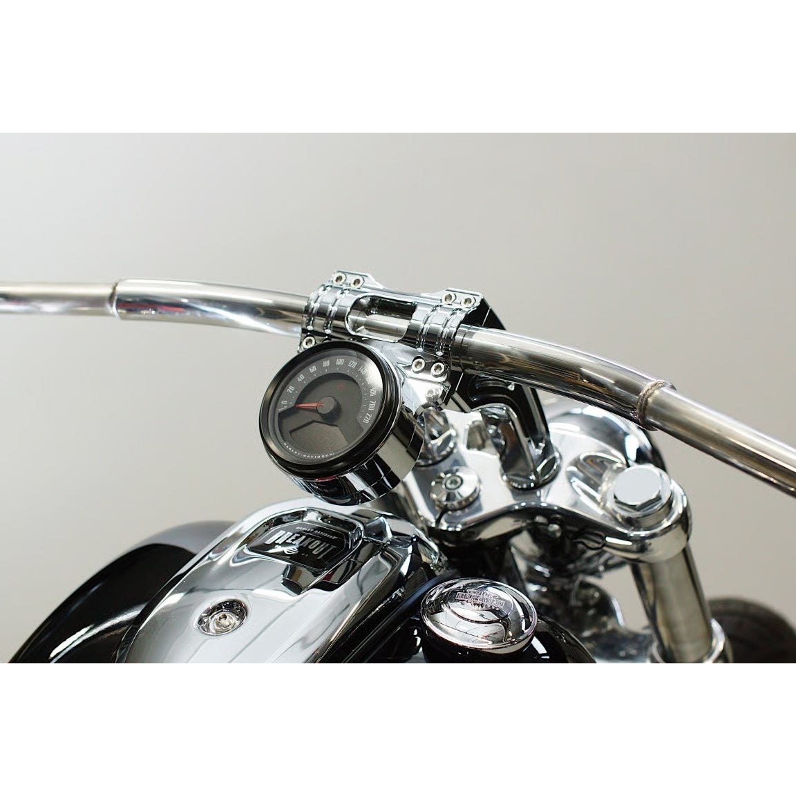 ノイズ 6.5インチ プルバックライザー ラウンドメーター用 (クローム)2