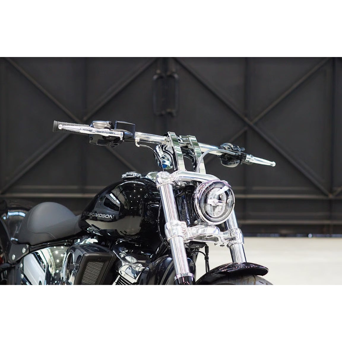 ノイズ 6.5インチ プルバックライザー ラウンドメーター用 (クローム)3