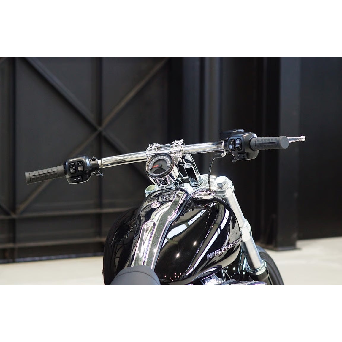 ノイズ 6.5インチ プルバックライザー ラウンドメーター用 (クローム)4