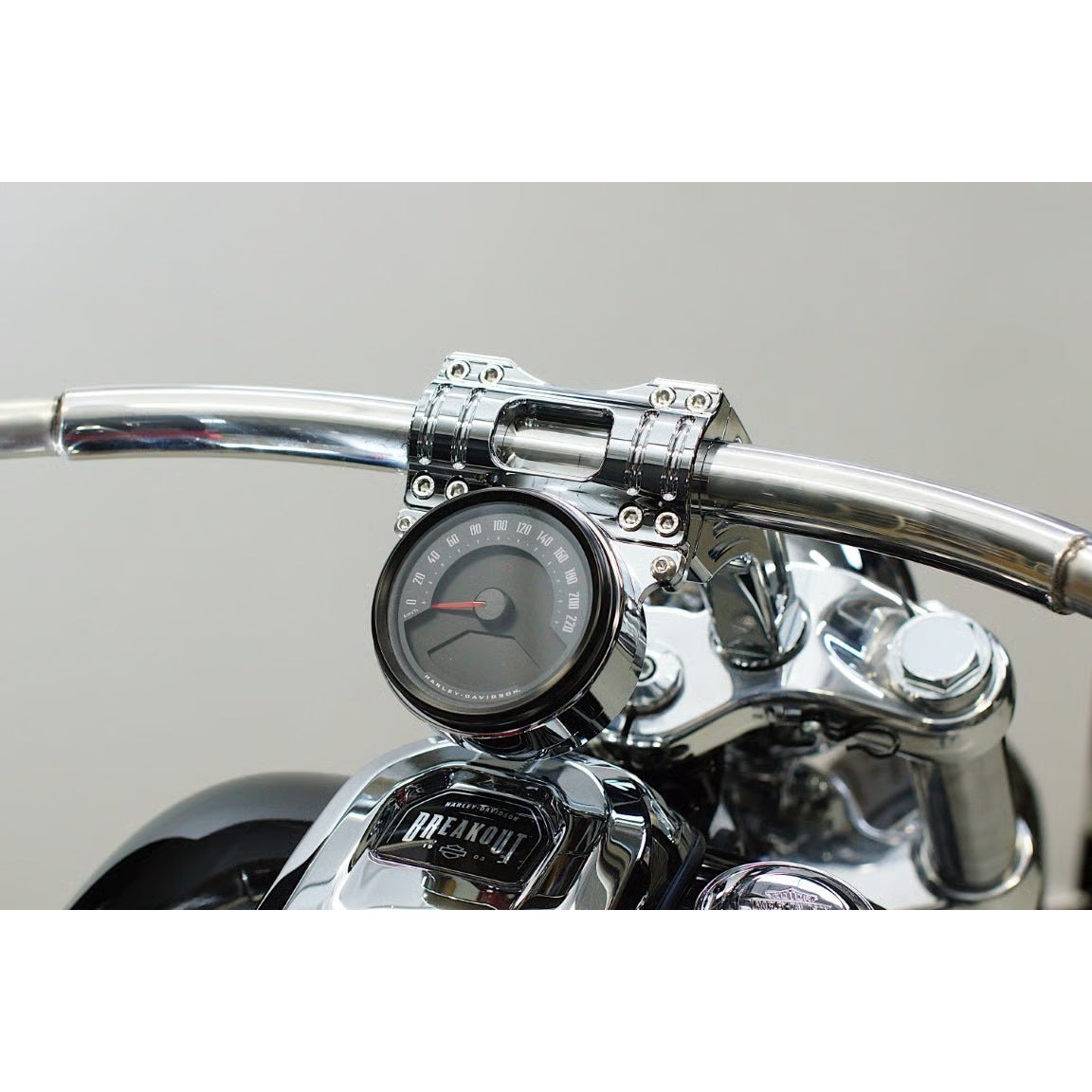 ノイズ 6.5インチ プルバックライザー ラウンドメーター用 (クローム)8