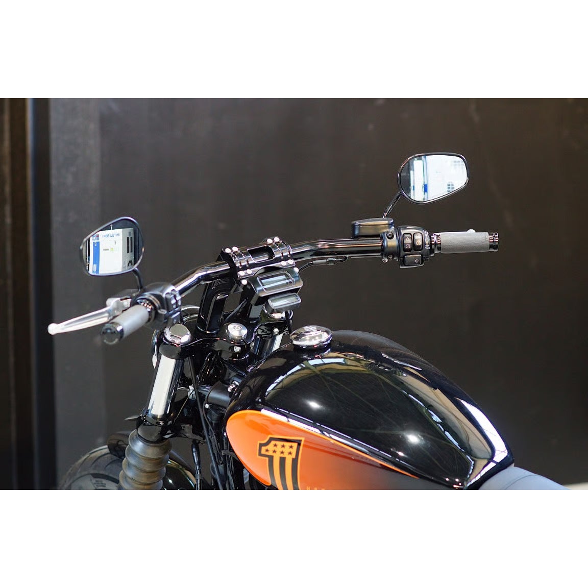 ノイズ 6.5インチ プルバックライザー デジタルメーター用 (ブラック)4