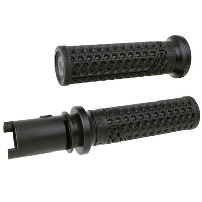 ハートラック シグネチャー・Vツイン Lock-Onグリップ (ブラック 