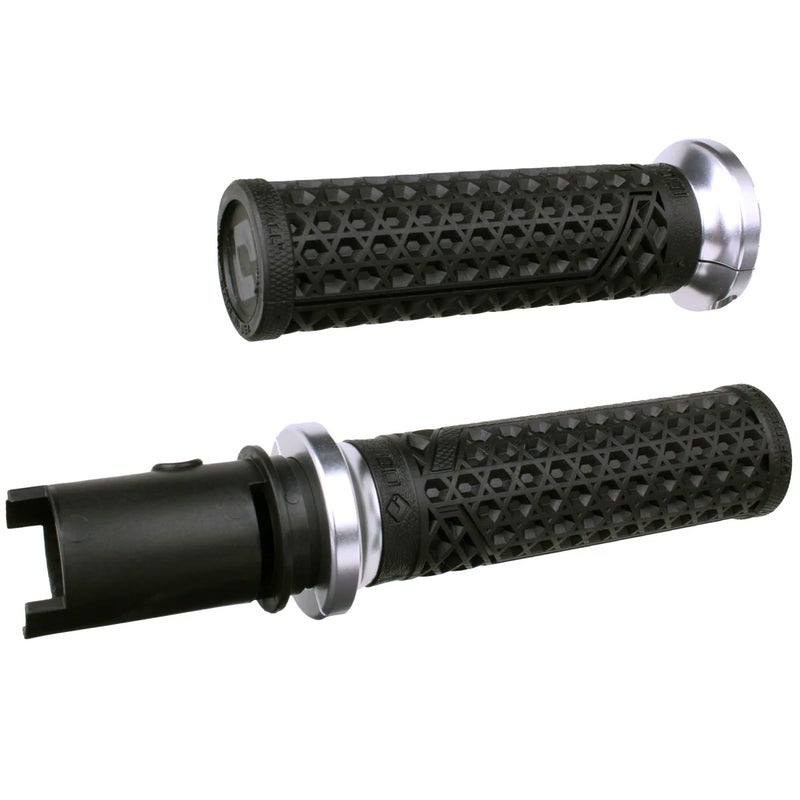 VANS Vツイン ロックオングリップ (ブラック/シルバー)