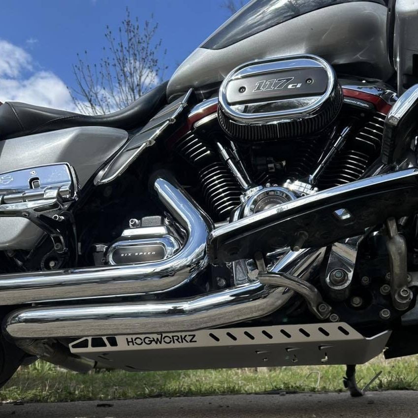 アルミ スキッドプレート (シルバー)3